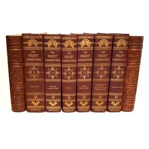 Pulpit Commentary 6 Volumes Hardcover 1950 Rev. H.D.M. Spence & Rev. J. Exell